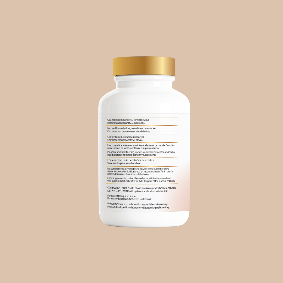 SKINLUZ Swiss Hyaluronic Acid Complex Supplements product information